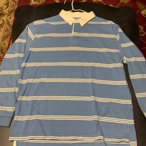Mens faded glory rugby shirt, size large